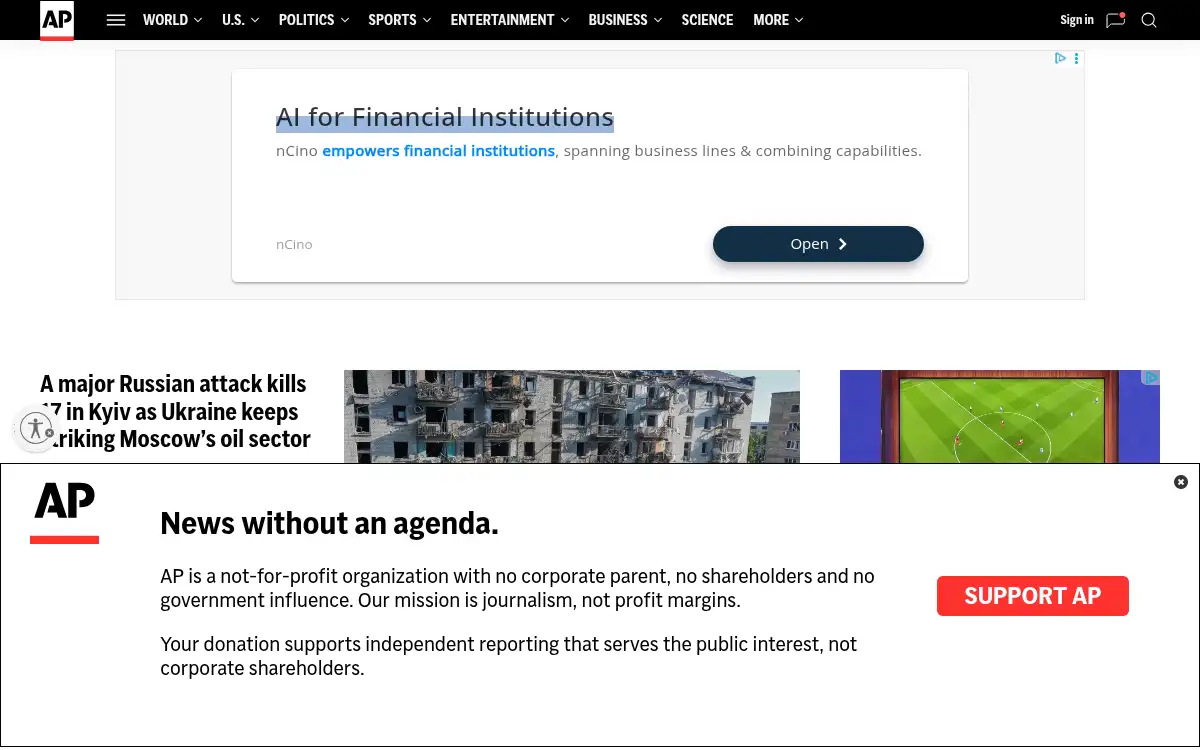 apnews.com screenshot