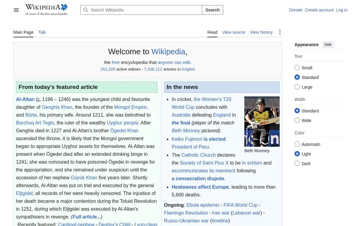 Final screenshot of https://en.wikipedia.org/