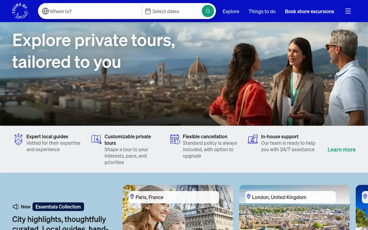 Final screenshot of https://www.toursbylocals.com/