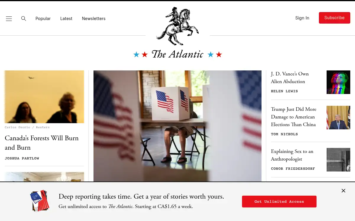 Final screenshot of https://www.theatlantic.com