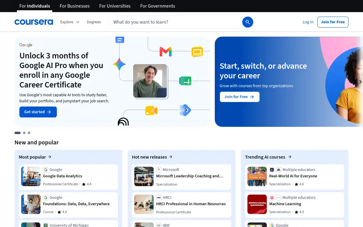 Final screenshot of https://www.coursera.org/