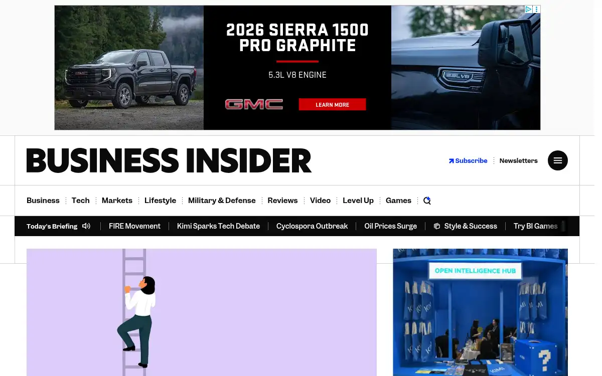 Final screenshot of https://www.businessinsider.com