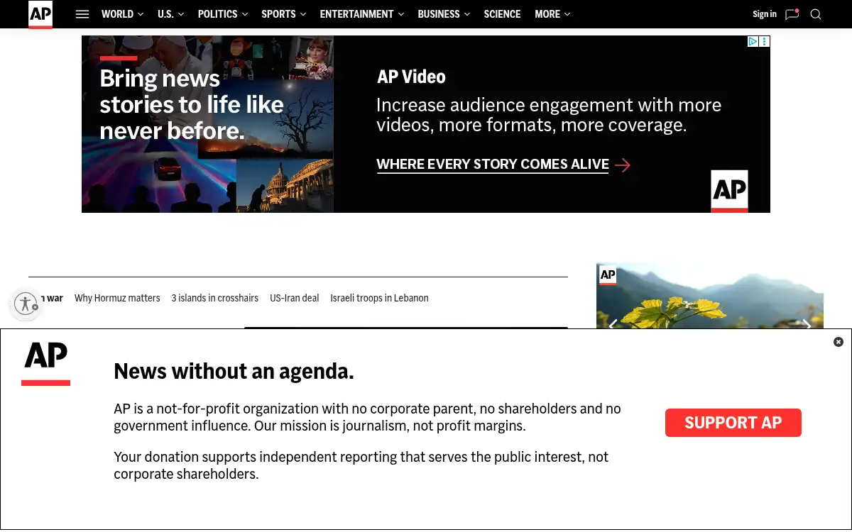 Final screenshot of https://www.apnews.com