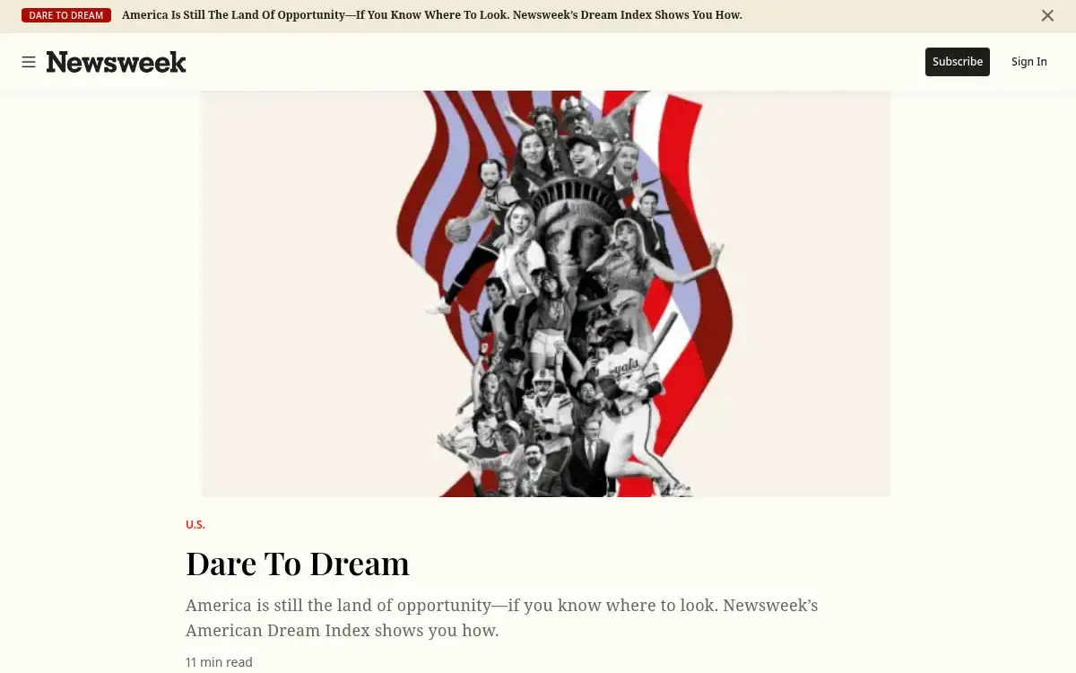 Final screenshot of https://www.newsweek.com