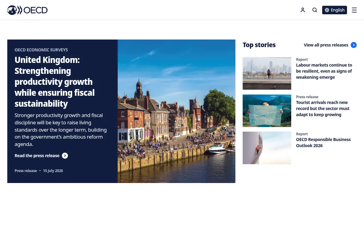 Final screenshot of https://www.oecd.org