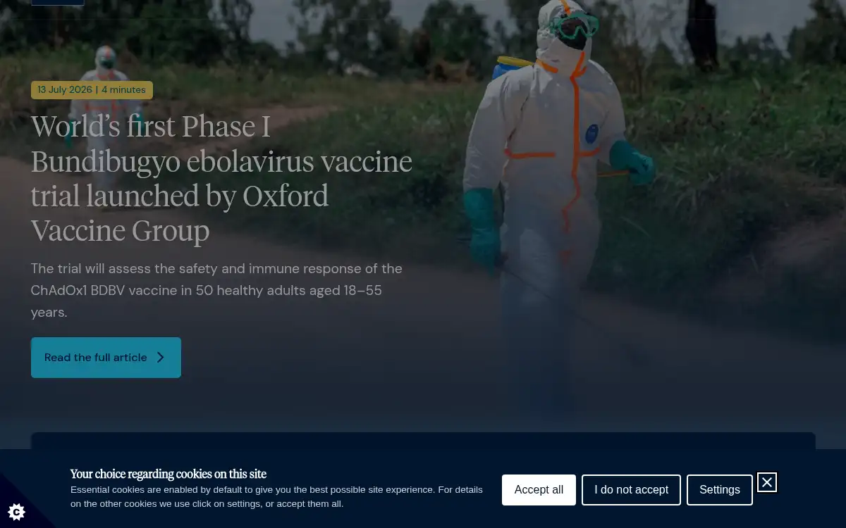 Final screenshot of https://ox.ac.uk