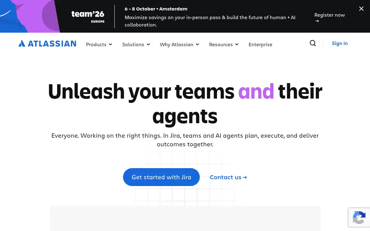 Final screenshot of https://www.atlassian.com