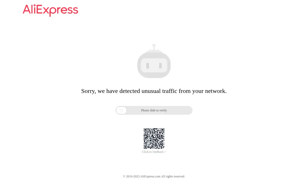 Final screenshot of https://www.aliexpress.com