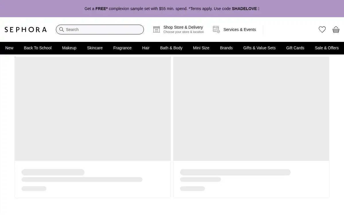 www.sephora.com screenshot