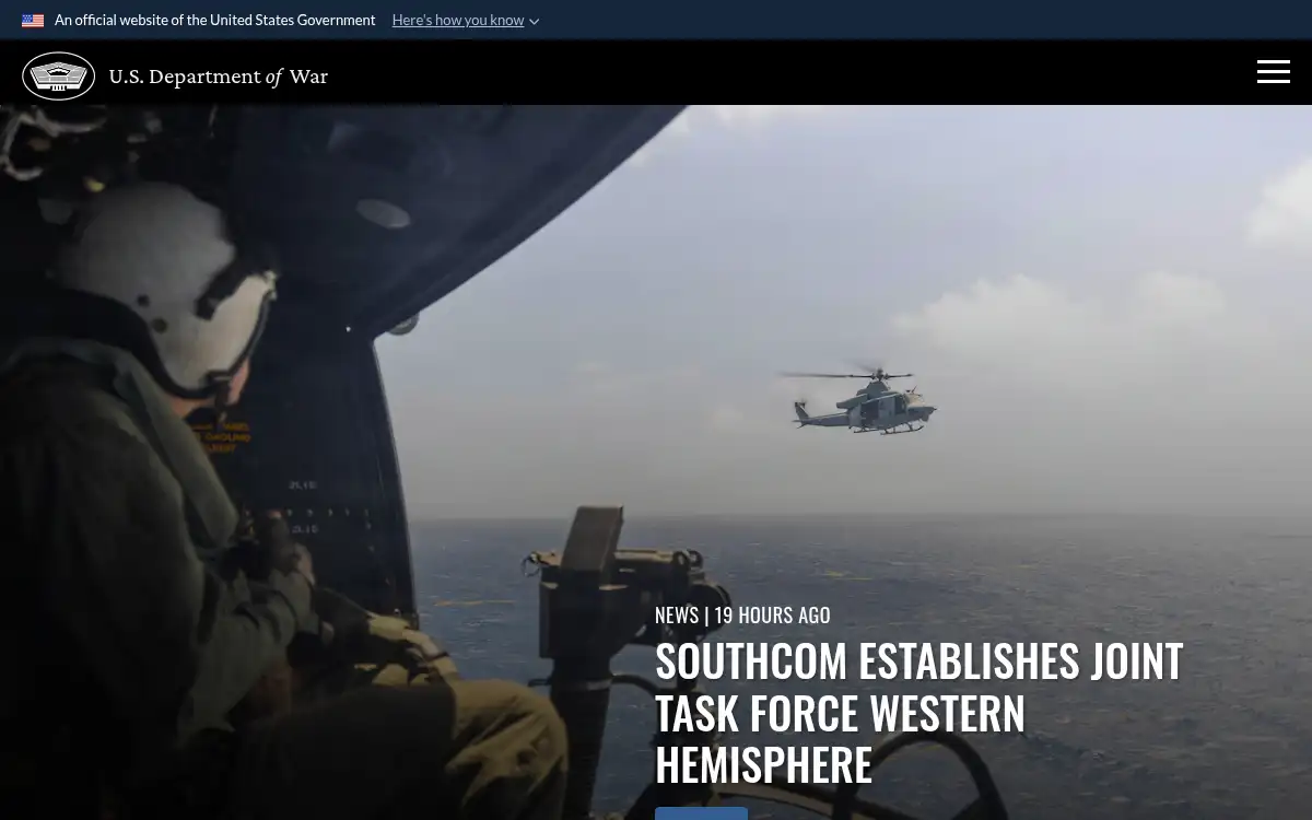 www.defense.gov screenshot