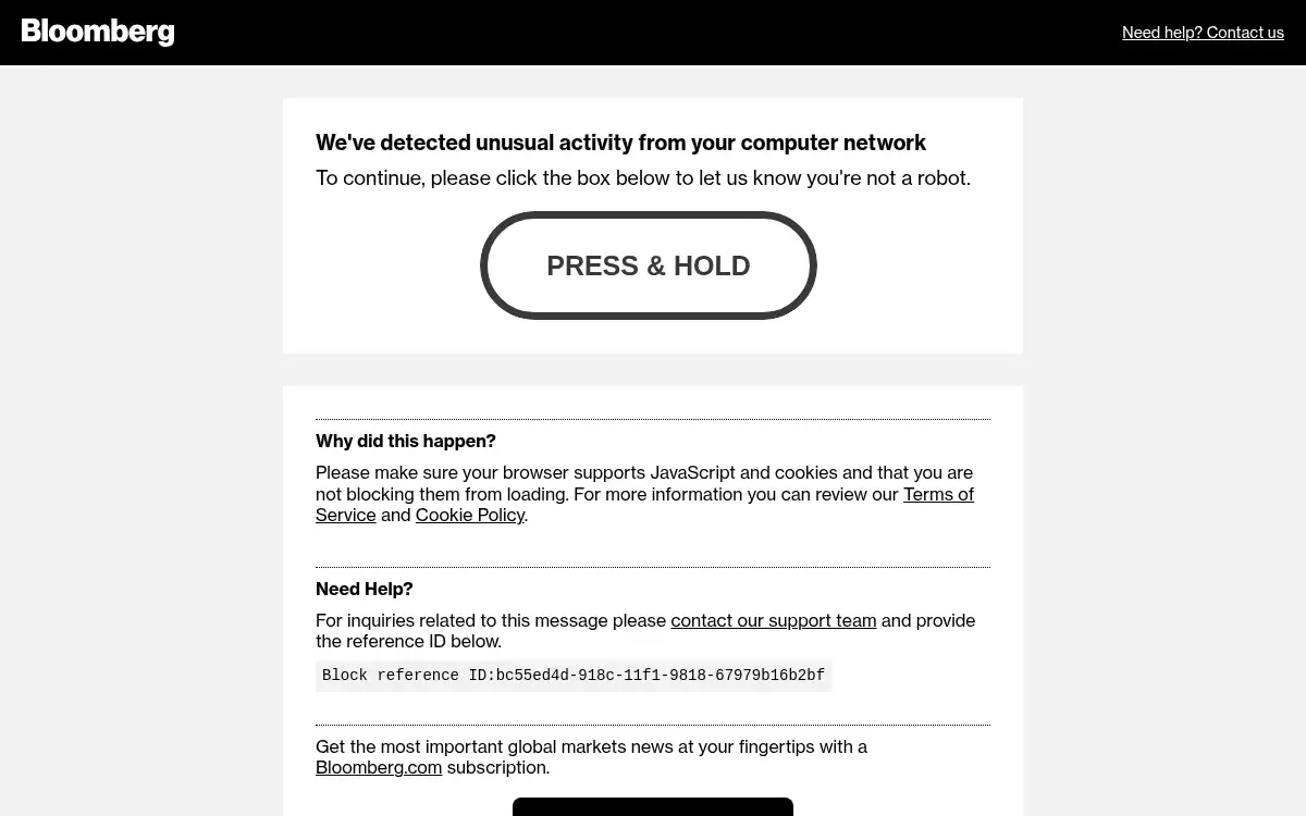 www.bloomberg.com screenshot