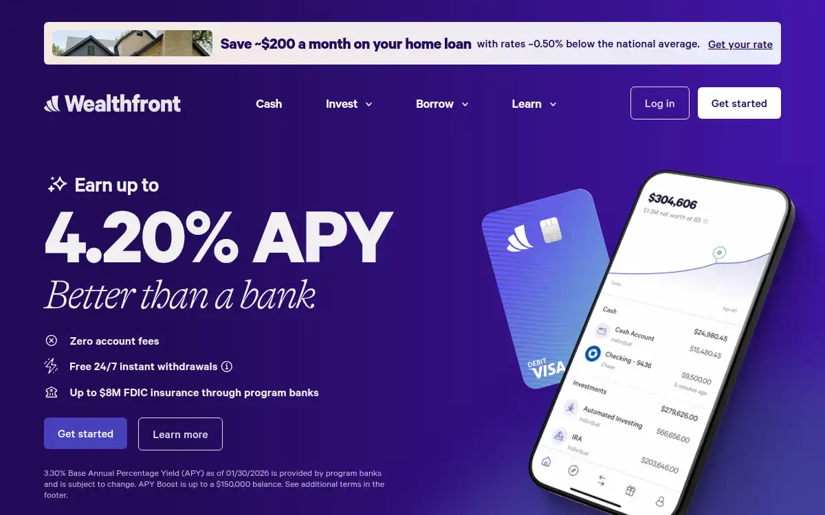 www.wealthfront.com screenshot
