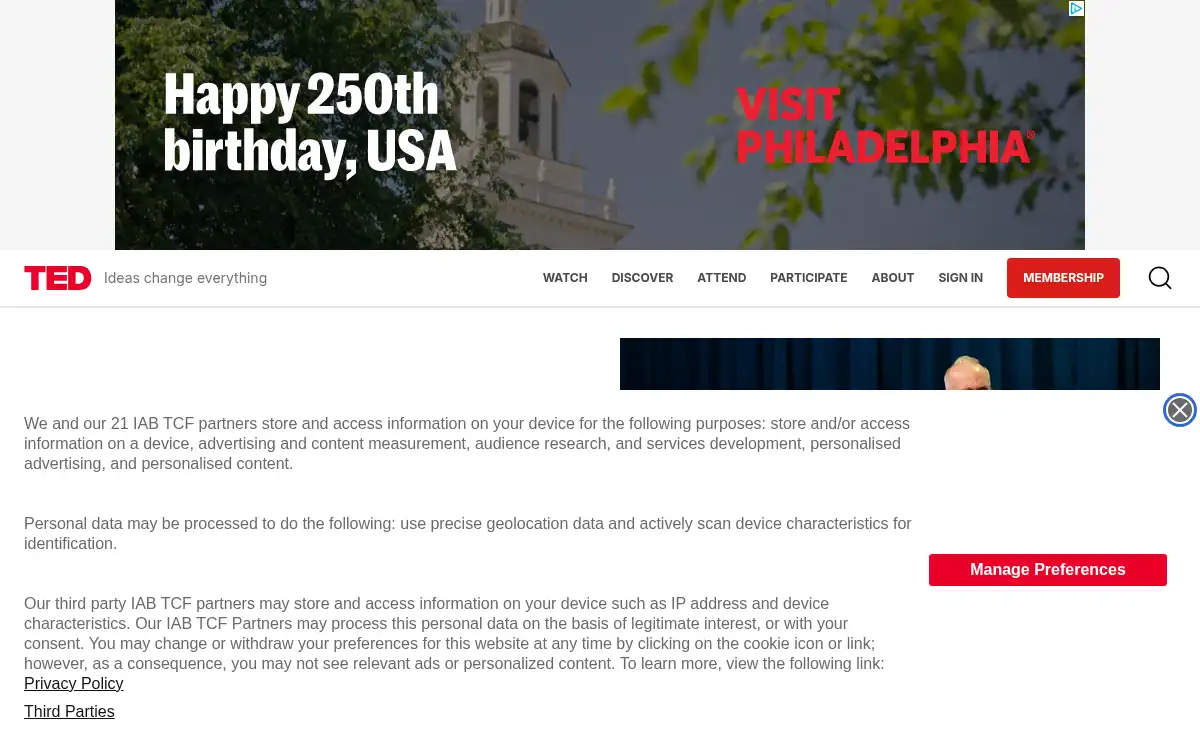 www.ted.com screenshot