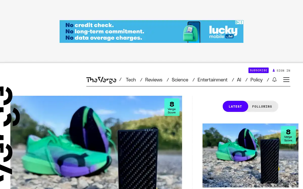 www.theverge.com screenshot