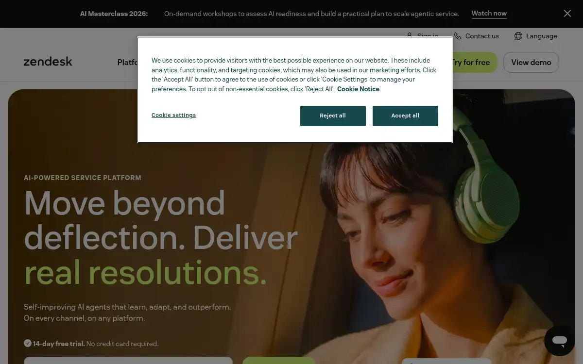 www.zendesk.com screenshot
