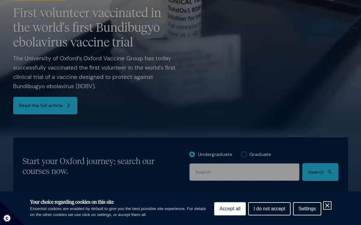ox.ac.uk screenshot