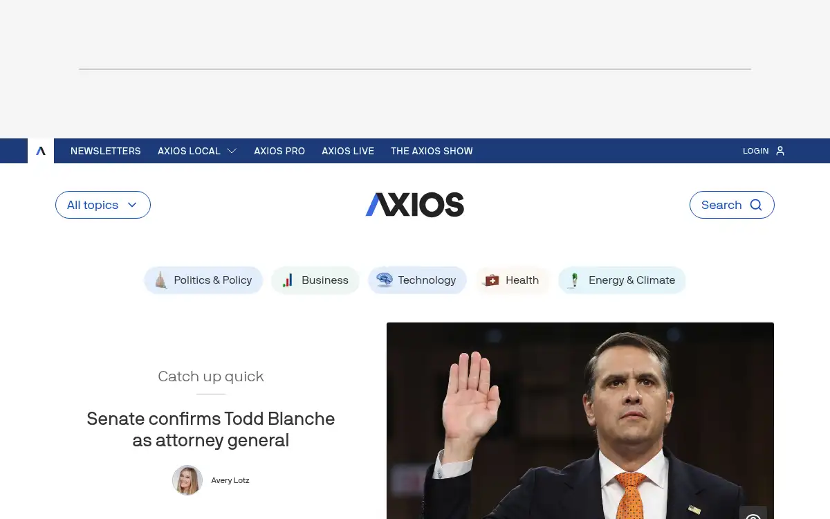 www.axios.com screenshot