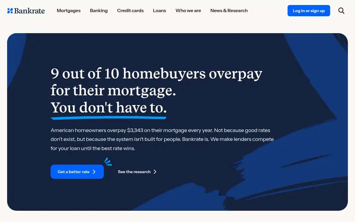 www.bankrate.com screenshot