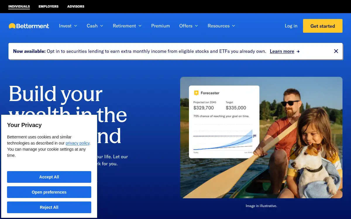 www.betterment.com screenshot
