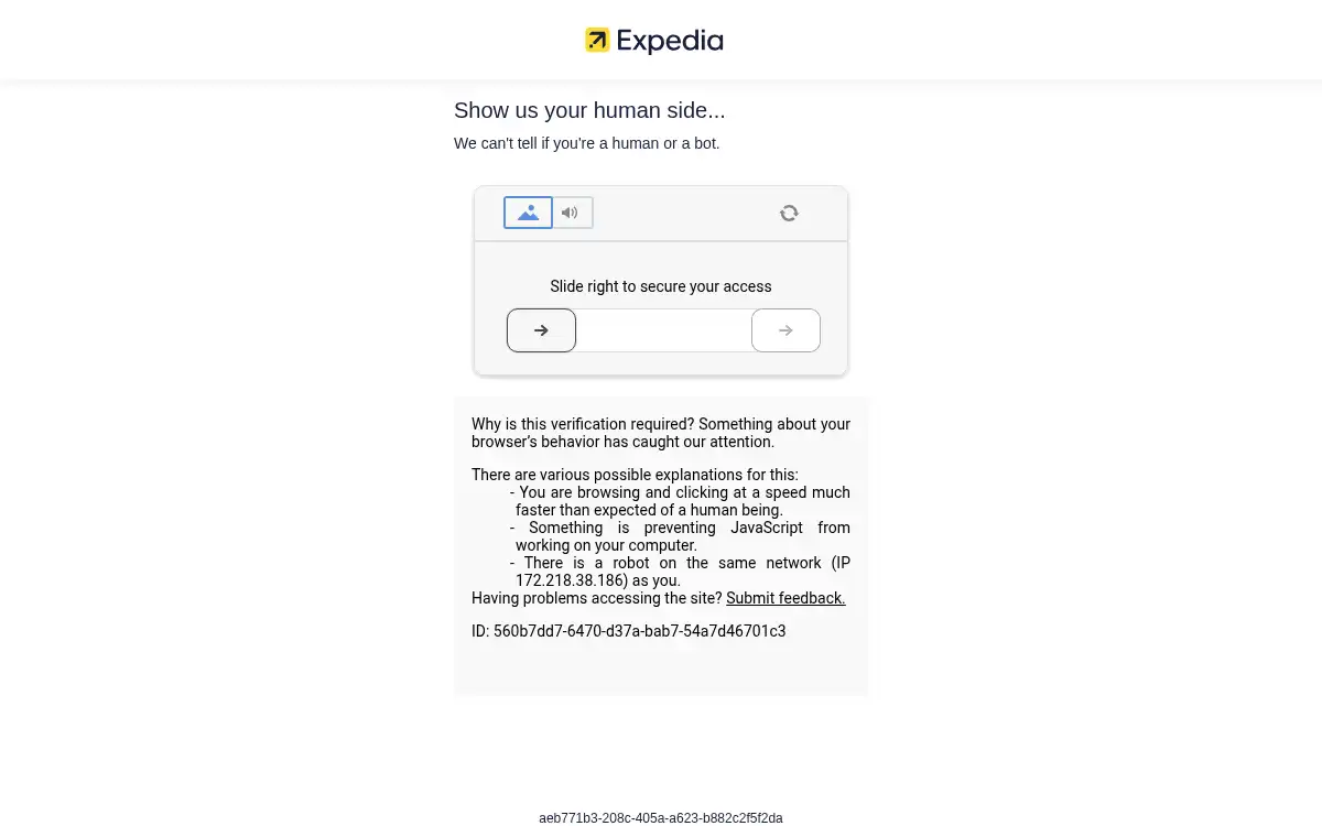 www.expedia.com screenshot