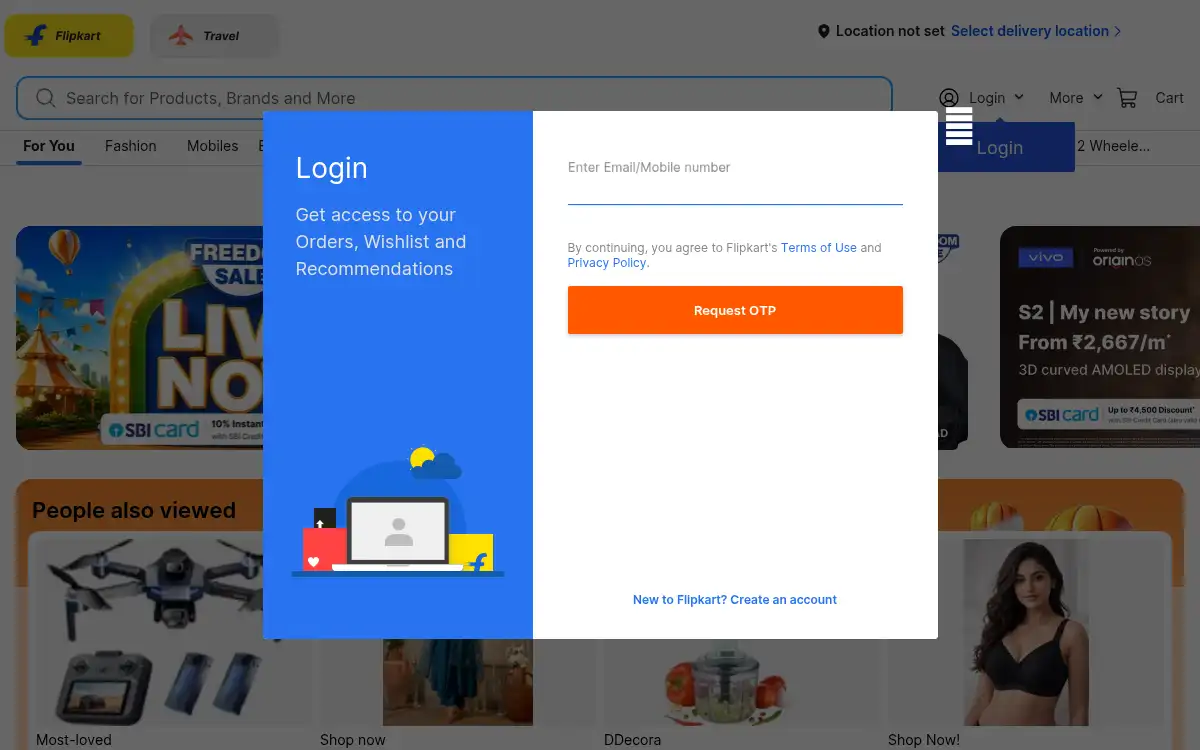 www.flipkart.com screenshot