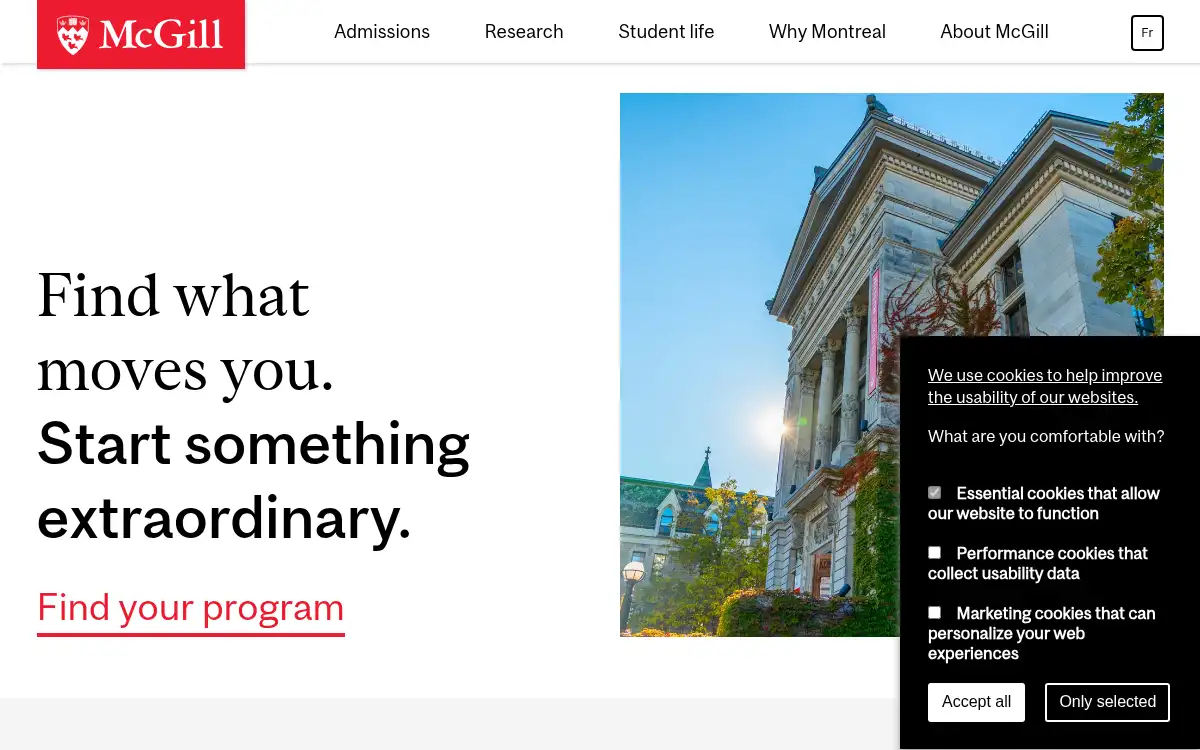 www.mcgill.ca screenshot