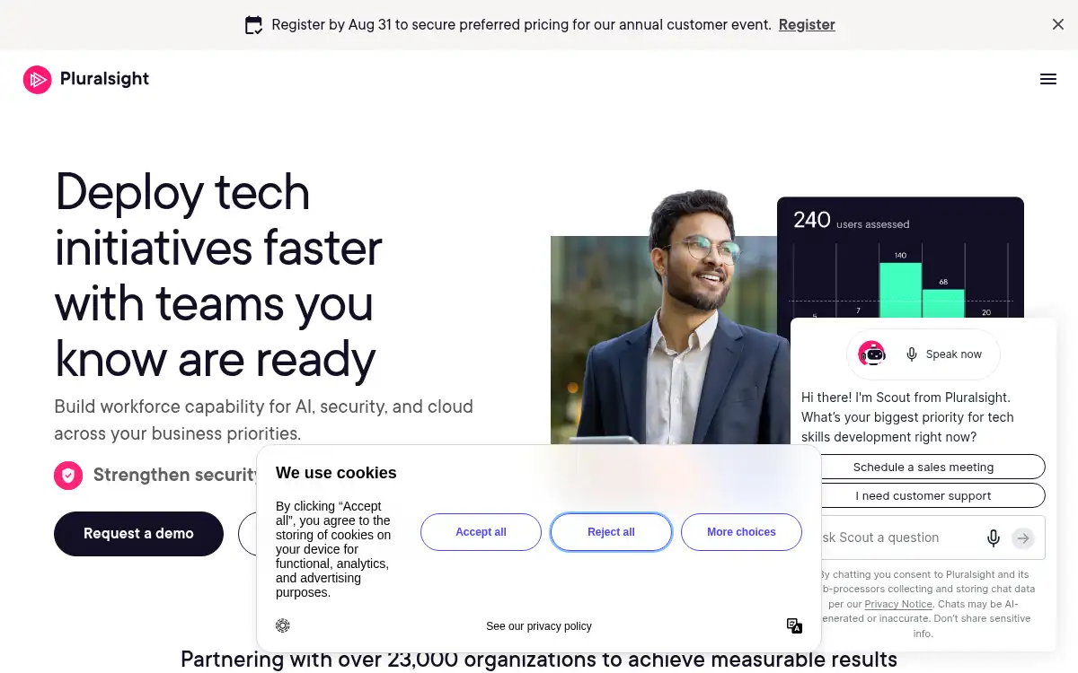www.pluralsight.com screenshot