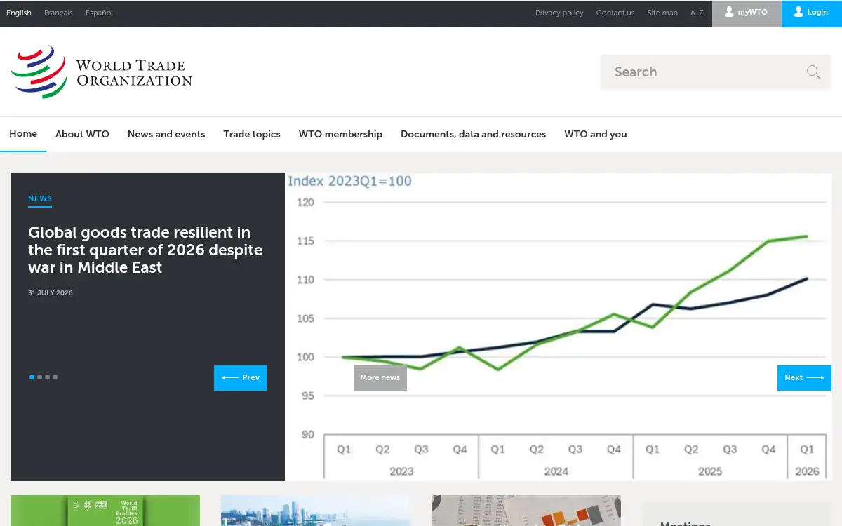 www.wto.org screenshot