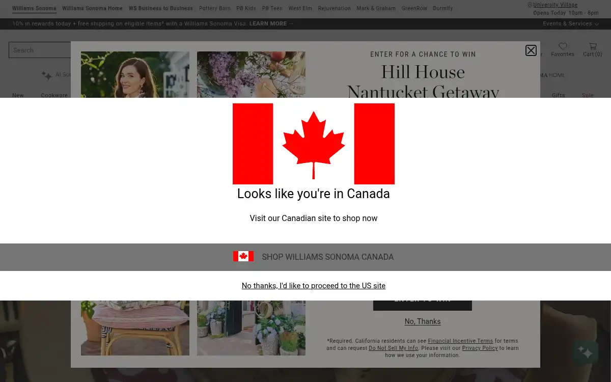 www.williams-sonoma.com screenshot