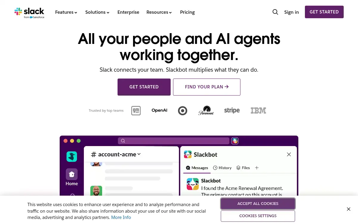 www.slack.com screenshot