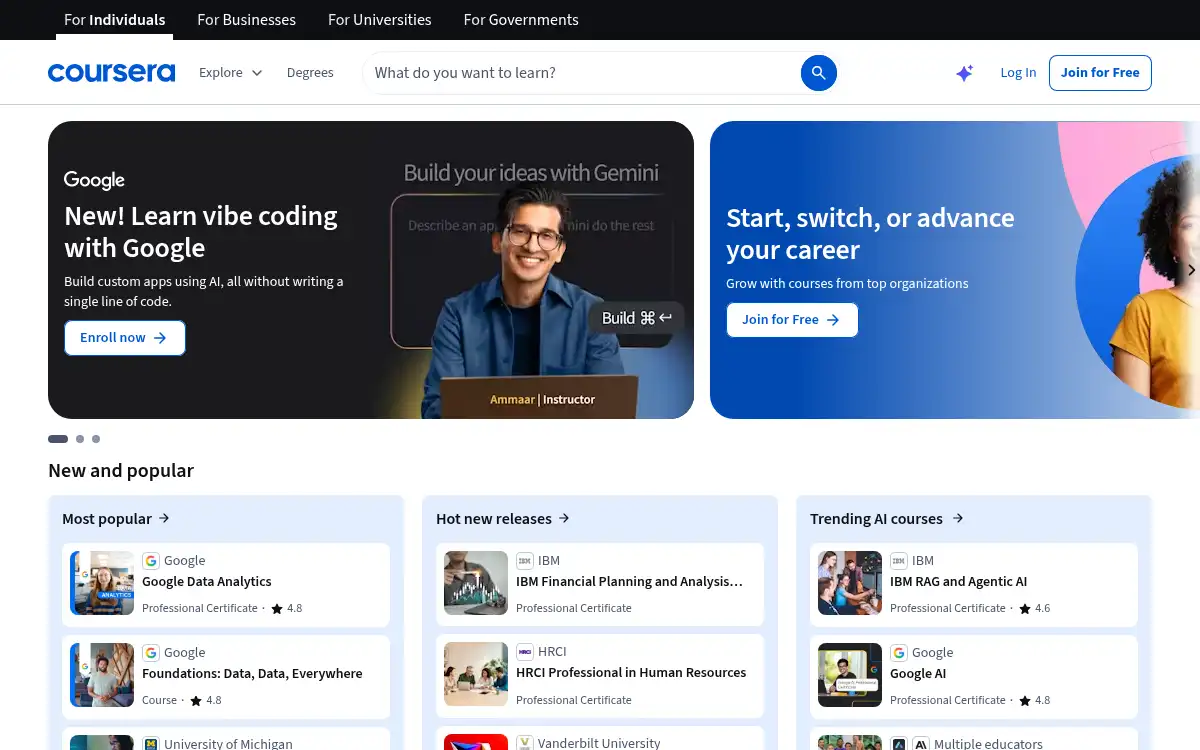 www.coursera.org screenshot
