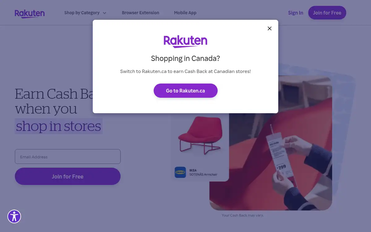 www.rakuten.com screenshot