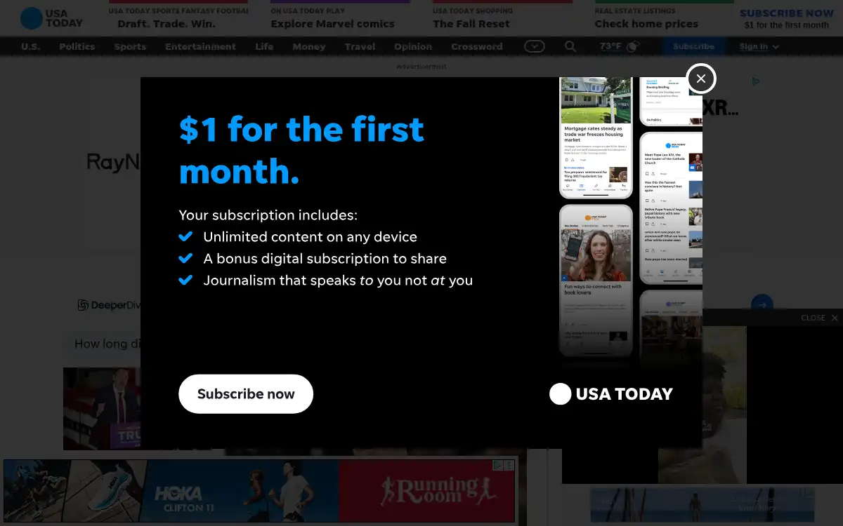 www.usatoday.com screenshot