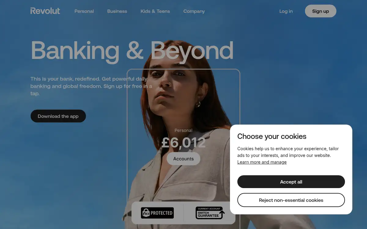 www.revolut.com screenshot