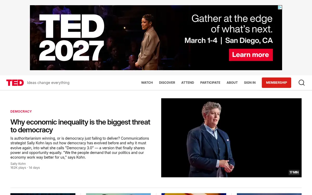 www.ted.com screenshot