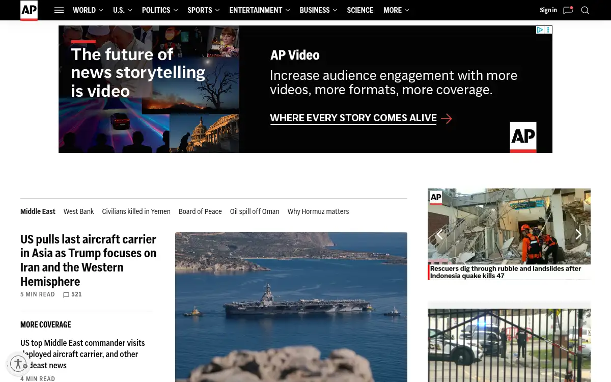 apnews.com screenshot