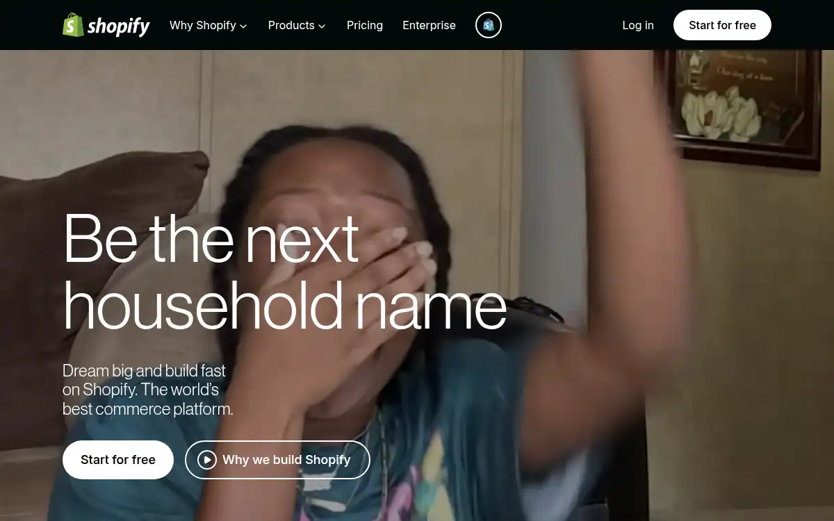 shopify.com screenshot