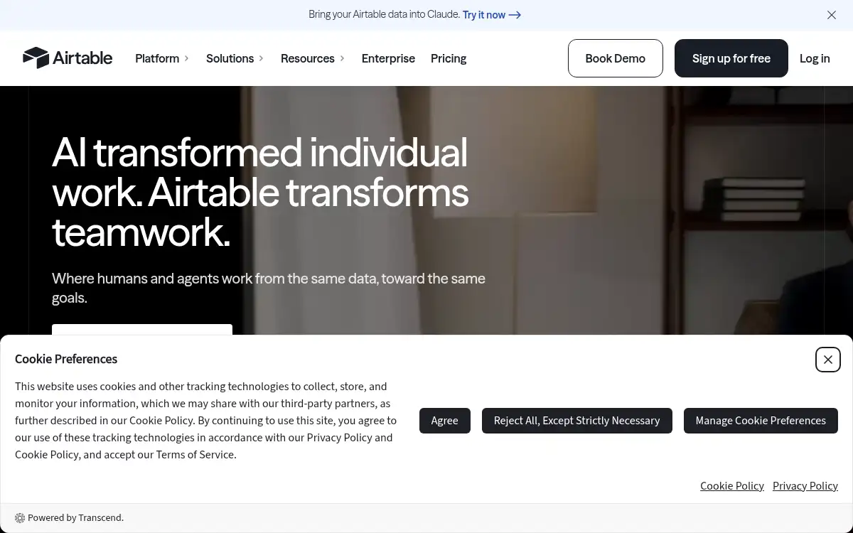 www.airtable.com screenshot