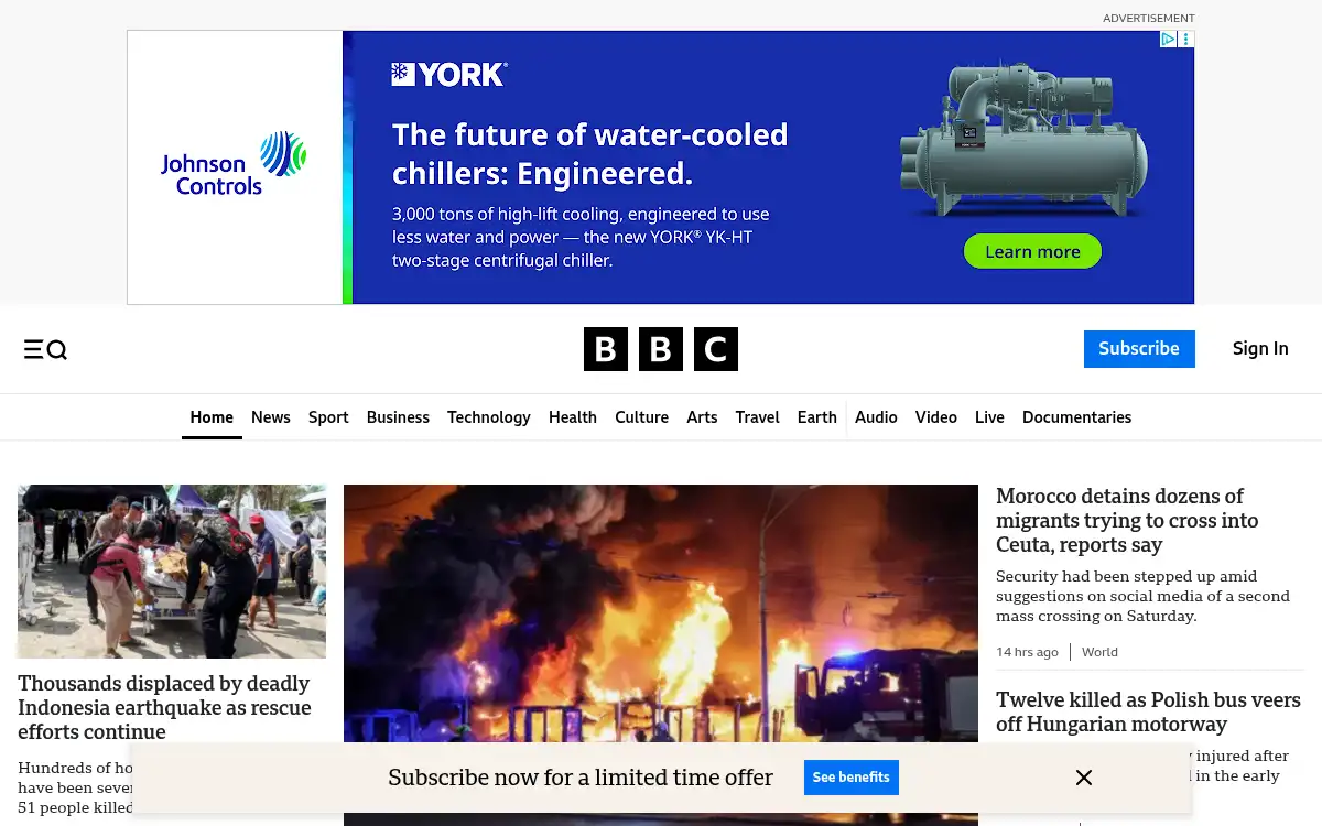www.bbc.com screenshot