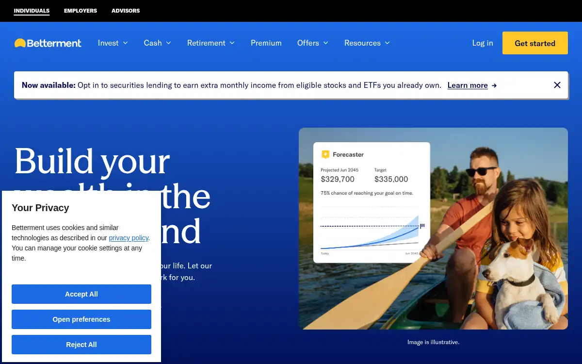 www.betterment.com screenshot