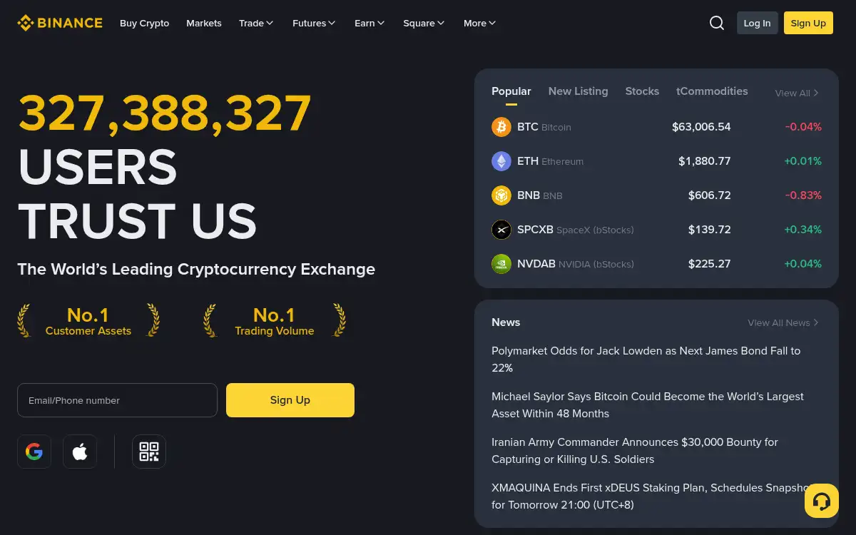 www.binance.com screenshot