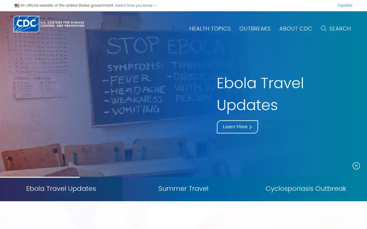 www.cdc.gov screenshot