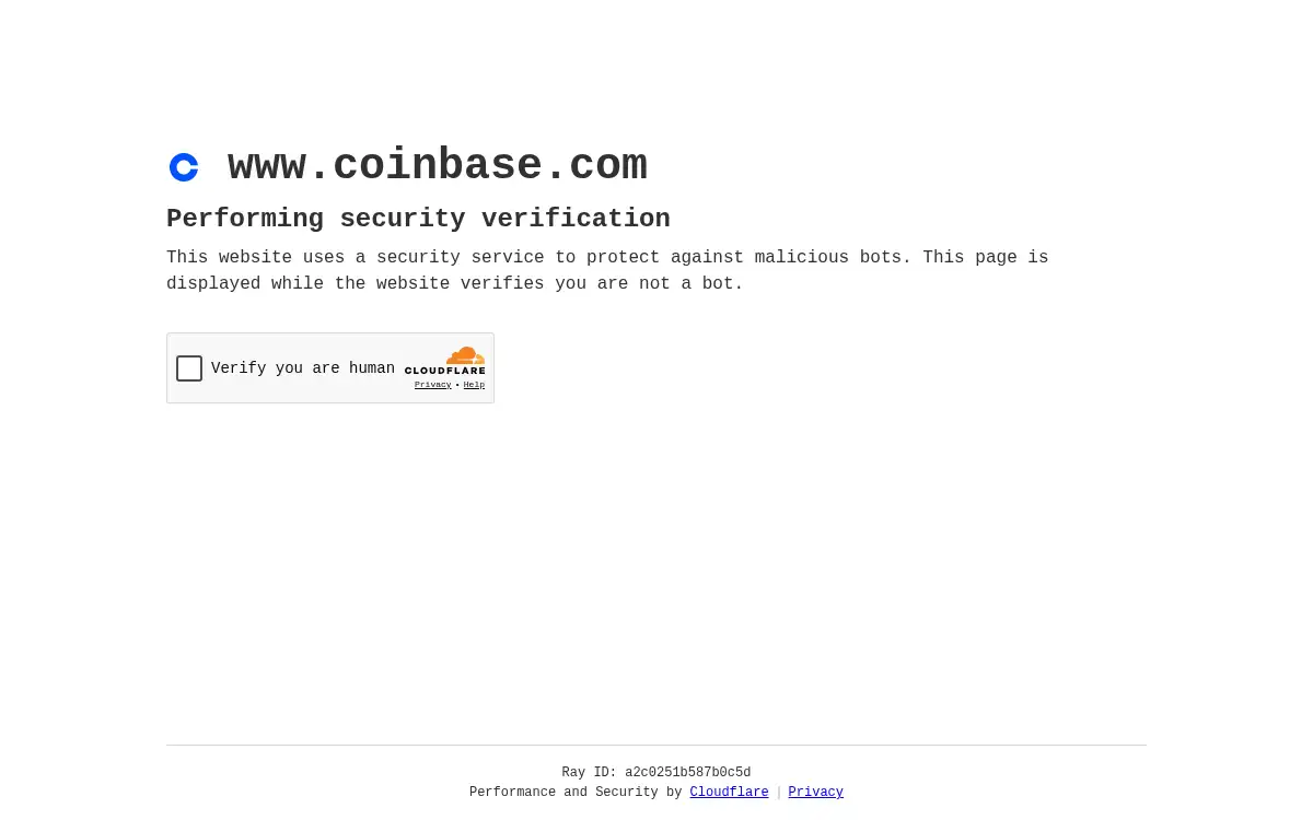 www.coinbase.com screenshot