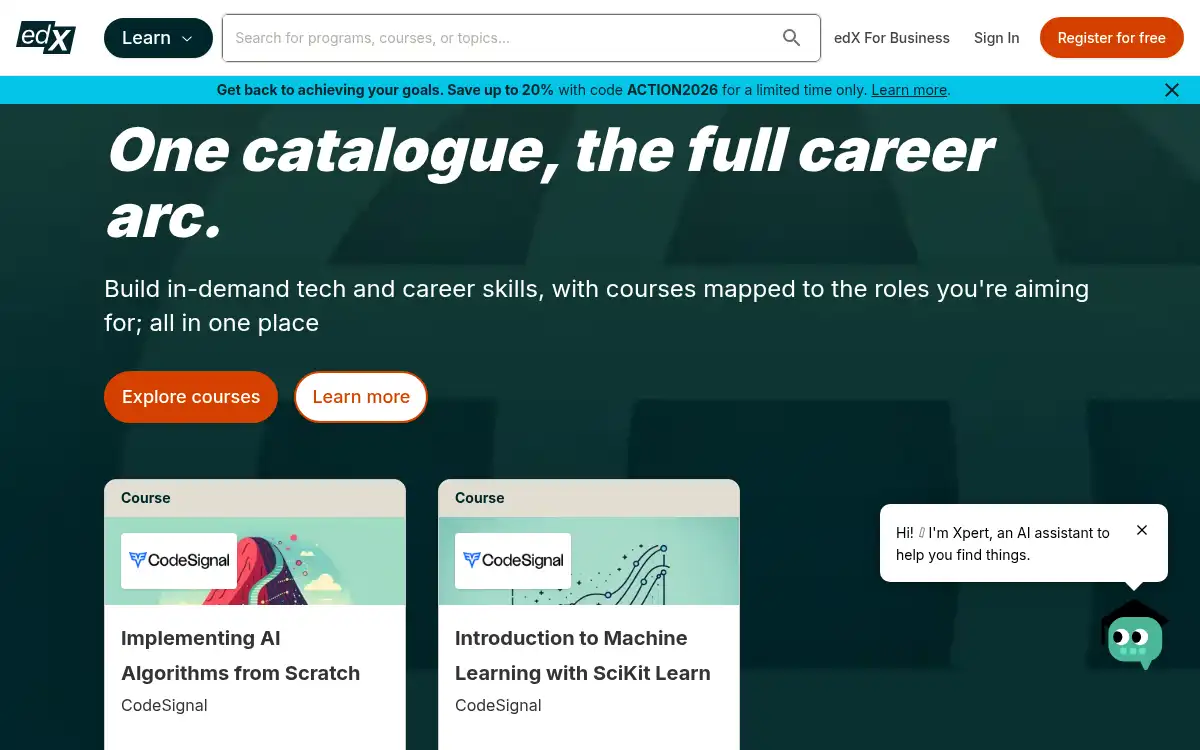 www.edx.org screenshot