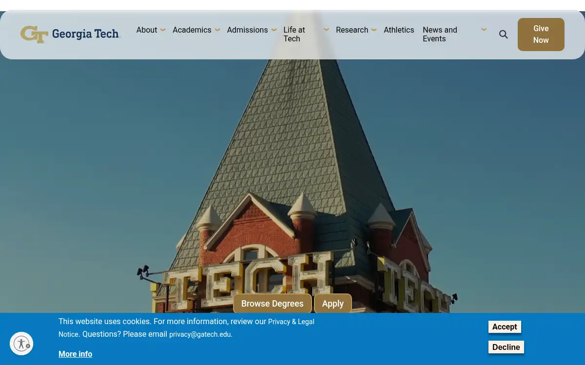 www.gatech.edu screenshot