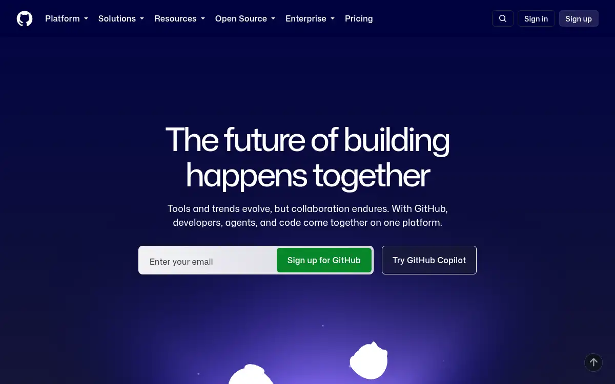 www.github.com screenshot