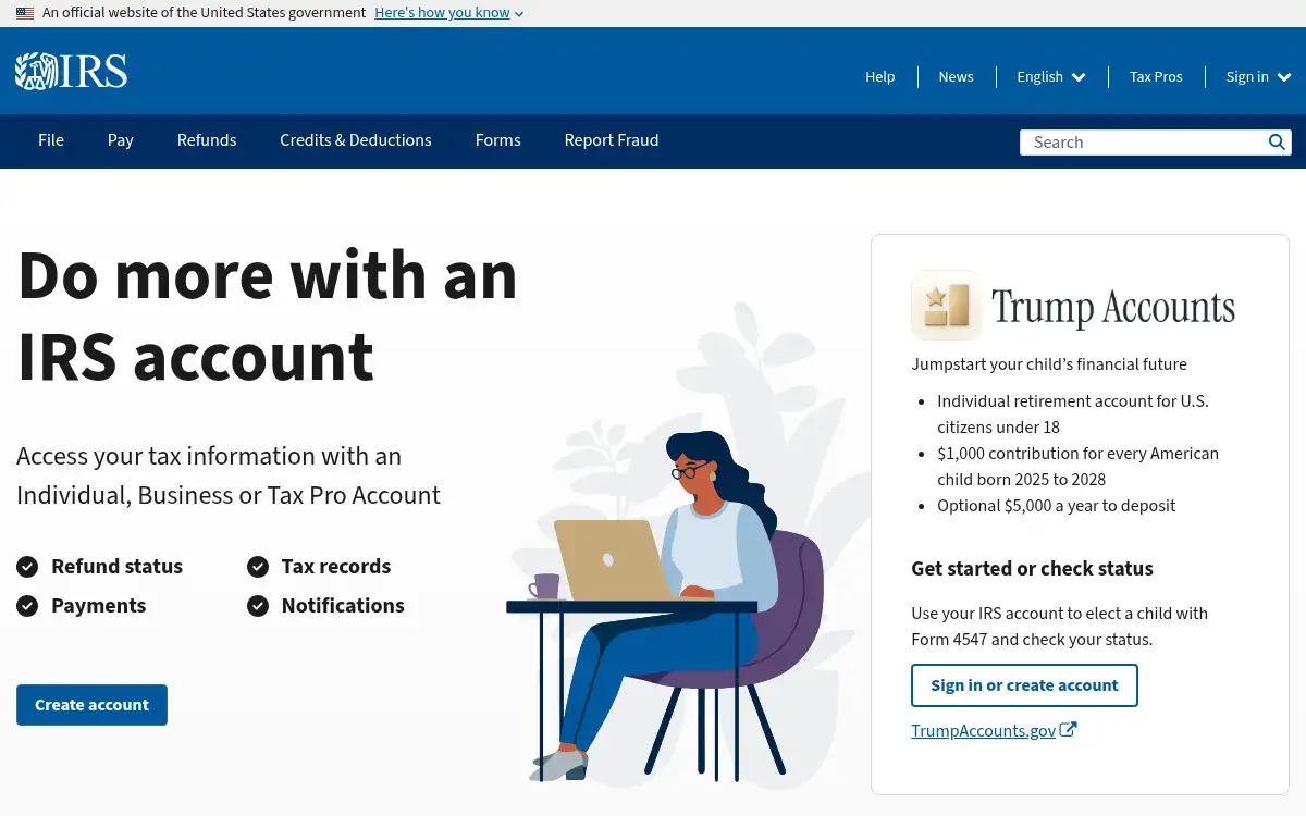 www.irs.gov screenshot