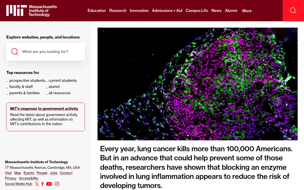 www.mit.edu screenshot