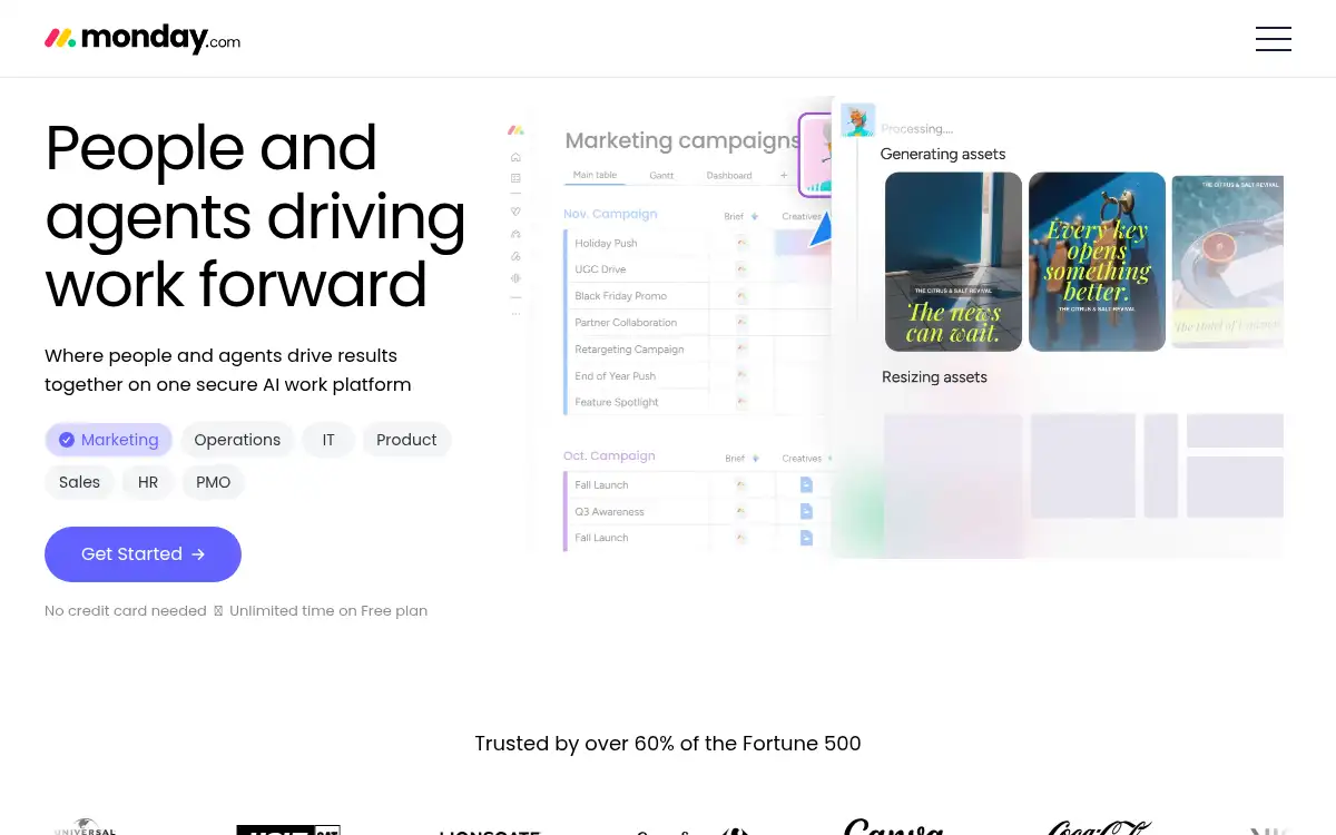 www.monday.com screenshot