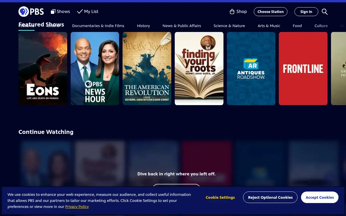 www.pbs.org screenshot